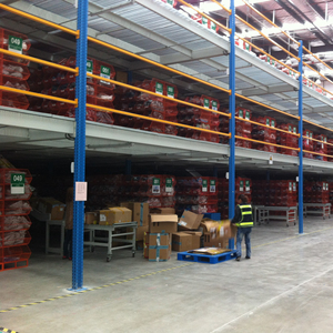 Kho lưu trữ nền tảng thép lửng cuộn hình thành loại kệ lửng Đứng tự do - Product Image 1