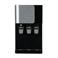 Distributeur d'eau de table coréen populaire à 3 robinets, filtre POU, refroidisseur d'eau chaude/froide, purificateur, plastique, utilisation hôtelière, option UV W2905-3C