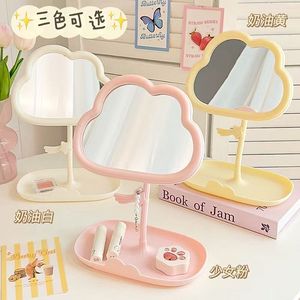 Specchio per il Trucco Meteor Clouds Serie Ragazze Appendibile Portagioie da Tavolo Specchio Girevole HD Monofacciale - Product Image 3