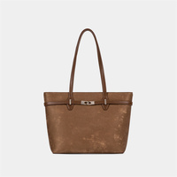 Nouveauté 2026 – Sacs fourre-tout en PU pour femmes de 36 cm, compatibles avec ordinateurs portables de 12 et 14 pouces – Vente en gros de sacs à bandoulière en cuir PU pour femmes
