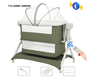 Silla <span class=keywords><strong>Mecedora</strong></span> Eléctrica Plegable <span class=keywords><strong>para</strong></span> <span class=keywords><strong>Bebés</strong></span> Recién Nacidos, Directo de Fábrica, Cuna <span class=keywords><strong>Automática</strong></span> <span class=keywords><strong>para</strong></span> <span class=keywords><strong>Bebés</strong></span>, Cama <span class=keywords><strong>para</strong></span> Dormir y Calmar al Bebé - Product Image 5