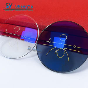 Ventas al por mayor 1,56 UV400 UV420 Verde Anti Blue Cut Block Resina Lentes de anteojos Precio Asférico Blanco Cr39 Anteojos Lente óptica - Product Image 3