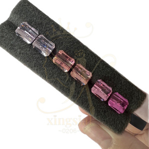 Nouvel arrivage de pierres précieuses de laboratoire colorées de haute qualité, taille mosaïque pixel, 9*11mm, forme octogonale, type <span class=keywords><strong>Lad</strong></span> Dimand Gems - Product Image 6