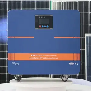 110V 220V MPPT Pure Sine Wave 600W 1200W 2200W Built-in Lithium Battery All In 1 Solar Energy Storage System Off Grid Inverter