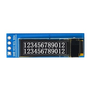 โมดูลจอแสดงผล OLED ขาวดำขนาด 0.86 นิ้ว 96x32 รุ่น SSD1306 อินเทอร์เฟซ I2C พร้อมบอร์ดควบคุม PCBA - Product Image 2