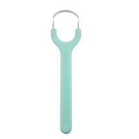 Offre Spéciale : Grattoir à Langue en Acier Inoxydable 304 Argenté – Outil d'Hygiène Buccale pour une Haleine Fraîche, Nettoyeur de Langue en Cuivre