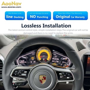 จอ LCD ดิจิตอลสำหรับรถยนต์ Porsche Cayenne ปี 2011-2017 จอ LCD ดั้งเดิม เครื่องเล่นสเตอริโอพร้อมมาตรวัดความเร็วเสมือนจริง ระบบ Linux สำหรับพวงมาลัยซ้าย - Product Image 6