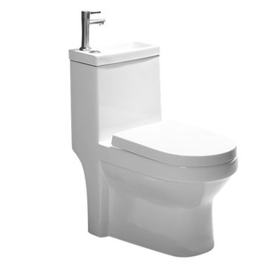 Nuovo Compostaggio Servizi Igienici Con Bidet Di Lavare E Wc Siphonic Di Wc Commode