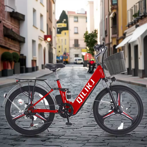 Bicicletas Eléctricas para Adultos al por Mayor, Batería de Litio, Motor sin Escobillas de 350W, Ligeras y Estables para Uso Urbano, JYOP-PGM8, 7 Velocidades - Product Image 4