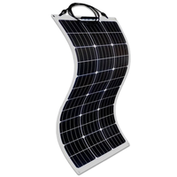 Panneau solaire flexible PERC ETFE léger de 60 W en gros, efficacité de 23,5 %, étanche, pliable pour le camping, la caravane, le bateau, la marine