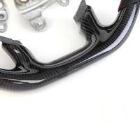 Nouveau volant en fibre de carbone véritable pour Dodge RAM 1500 2500 3500 4500 5500 2018-2024, volant plat 4 Runner