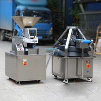 Burger commercial pâte chignon boule coupe Machine pain Roti fabricant pâtisserie pâte boule faire la Machine