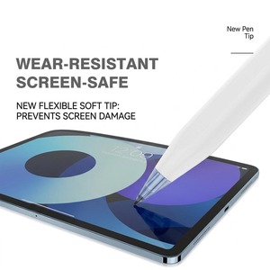 หัวปากกาเปลี่ยนได้ Ksentry <span class=keywords><strong>ส</strong></span>ำหรับ iPad Pro รุ่นที่ 1/2 ทำ<span class=keywords><strong>จ</strong></span>ากพลาสติกและโลหะ - เครื่องมือเขียนที่ทนทาน ความแข็ง 2B 2H - Product Image 6