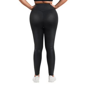 <span class=keywords><strong>Pantalon</strong></span> en <span class=keywords><strong>cuir</strong></span> de contrôle de la taille haute pour femmes avec nouveau design respirant quantité minimale de commande 1 pièce - Product Image 3