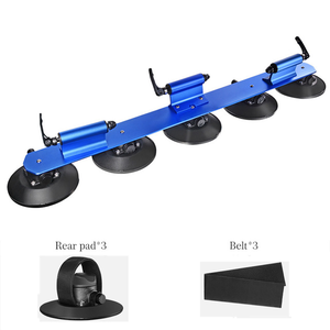 <span class=keywords><strong>Portabicicletas</strong></span> de Aluminio para Techo de Auto con Logotipo Personalizado, con Bolsa de Almacenamiento para Ciclismo, Soporte con Ventosas para 3 Bicicletas - Product Image 3