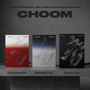 มินิอัลบั้ม3rd babymonster [choom] ทางการ kpop เกาหลีอัลบั้มซีดี - Product Image 3