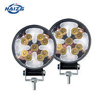 HAIZG Lampe de travail à LED 63W Lampe de travail à LED 126W Étanche 12V-24V Lampe de travail à LED de bonne qualité pour camions/VTT/UTV/tout-terrain