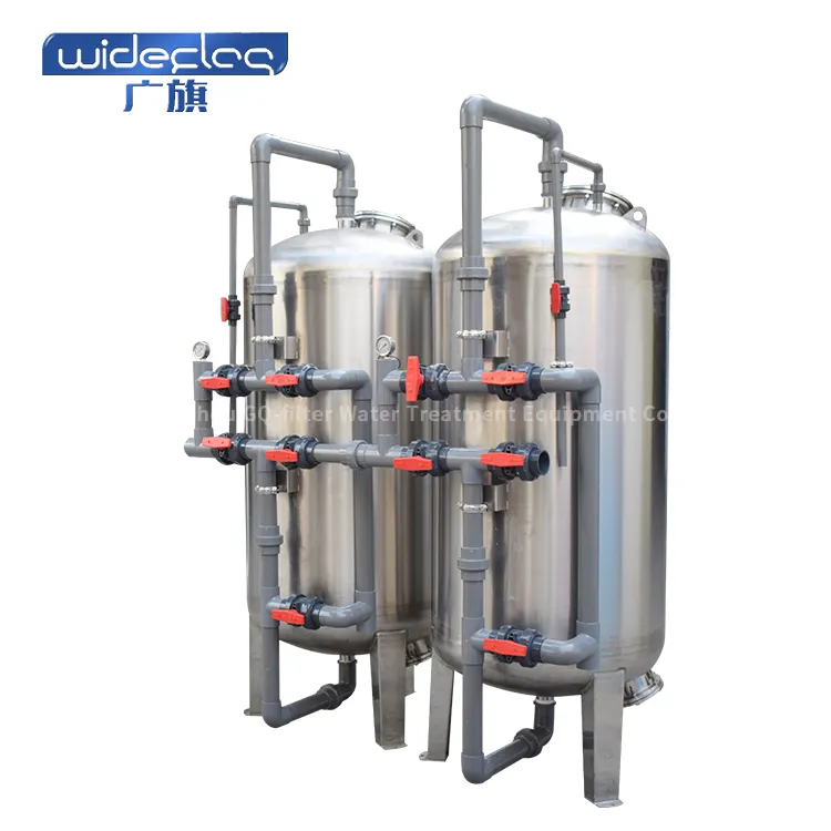 China Manufacturer Stainless Steel Filter Whole-House Water Purification Equipment Industrial Water Treatment