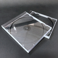 Boîte de protection pour CD/DVD en plastique PS robuste, sur mesure, épaisseur 10 mm, pour collection d'albums premium