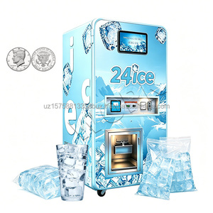Système de distribution de glace haute capacité YISO, distributeur de glace compact et écoénergétique pour kiosque extérieur en bord de route - Product Image 1
