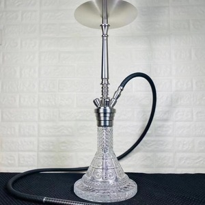 Fournisseur d'usine : Ensemble de chicha multi-tuyaux en acier inoxydable MIG allemand avec miroir et accessoires pour chicha - Product Image 1