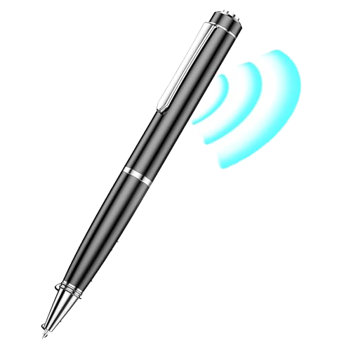 Multifunctional Smart Metal Pen Digital Audio Recording MP3 Format Voice Activated Dictaphone for Business Meetings