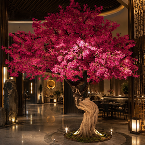Alberi Artificiali Giganti KH, Albero di Ciliegio Sakura Finto per Design Orticolo Esterno, Decorazione per Aziende e Ristoranti - Product Image 1