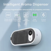 Diffuseur d'arômes pour la maison, rechargeable par USB, sans eau, diffuseur d'air, rafraîchisseur d'air, parfum, nébuliseur ultrasonique, diffuseur portable pour la maison