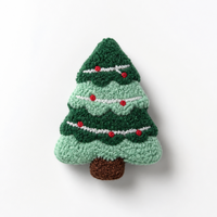 Appliques 3D personnalisées, surface en chenille et dos en peluche avec rembourrage en coton, patchs à coudre fruits et plantes, motif personnalisé