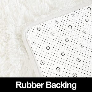 Thảm Trắng Không Trơn Trượt Được Ưa Chuộng Trang Trí Nội Thất Có Thể Giặt Được Khu Vực Sang Trọng Thảm Phòng Khách - Product Image 3