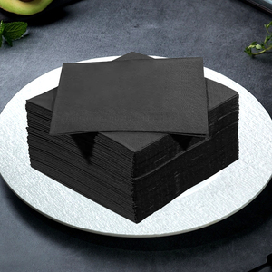 Tùy chỉnh nhà hàng bên đồ uống Dispenser Khăn ăn 1-3 màu logo in màu đen giấy khăn ăn - Product Image 4