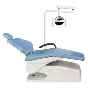 Single <strong>Electric</strong> <strong>Dental</strong> <strong>Chair</strong> <strong>Unit</strong> with Sensor LED Light Lamp Durable Metal and Plastic Construction - Product Image 3