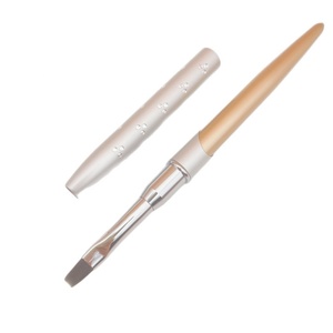 High Quality Nylon Nail Hair <b>Brush</b> Set with Metal Pen Holder Custom Logo Support for Nail Salon - Product Image 6