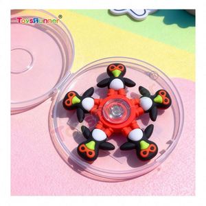 Mini Fidget Spinners Personalizados de Primera Calidad, Juego de Juguetes Sensoriales 3D de Oficina, Color Arcoíris, para Niños, Alivio de la Ansiedad - Product Image 3