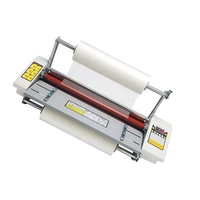 Machine à plastifier de bureau électrique automatique pour film thermique double face A2/A3/A4 équipement de service à chaud et à froid