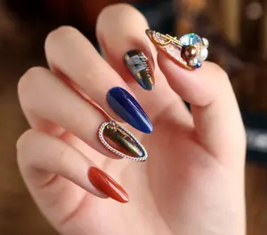 RS Nail fashion-esmalte de uñas postizas transparente para mujer, gel extensible de muestra gratis