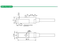 Sensor Proximitas Magnetik Sense Proximity Sensors Seri MR-P12-S(N) Tahan Air IP67 12-24VDC Bersertifikasi CE