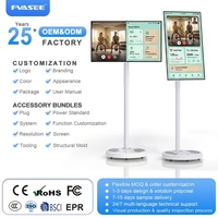 FVASEE Moniteurs Lcd Intelligent Intérieur Lcd Sans Fil Affichage Smart Capacitif Tactile Rechargeable Rotatif Mobile Android Moniteur