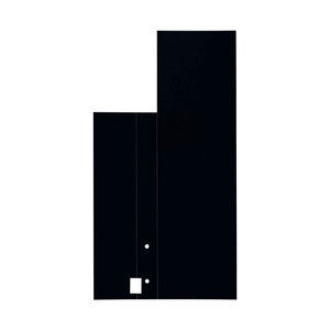 Feuille d'isolation PC BPJM résistante à 160°C, noire, découpée sur mesure pour applications électriques - Product Image 1