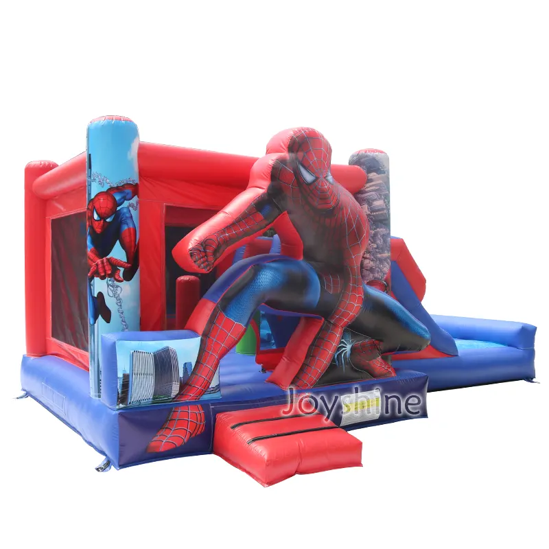 उछाल महल घर वाणिज्यिक कूदते स्पाइडरमैन वाणिज्यिक उपयोग बच्चों Inflatable उछल महल