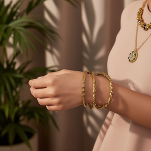 BBBA-04407 Fashionable <b>Bangles</b> Elegant and Stylish Accessories for Women - Product Image 3