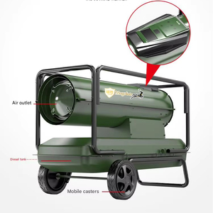 Calentador Diésel Indirecto Portátil de 25kW, Tanque de Combustible Grande de 63L, Calor Limpio para Tiendas de Campaña y Talleres - Product Image 1