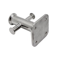 Accastillage marin de haute qualité, accessoires pour bateaux, bollard simple en acier inoxydable 316, pont de bateau marin