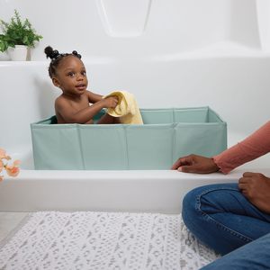 Tuckaway <span class=keywords><strong>baignoire</strong></span> pliante pour tout-petits convertit la <span class=keywords><strong>douche</strong></span> en <span class=keywords><strong>baignoire</strong></span> facile à nettoyer aucun assemblage requis <span class=keywords><strong>baignoire</strong></span> bébé portable pour voyage - Product Image 3