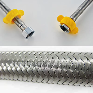 Tuyau <span class=keywords><strong>d</strong></span>'alimentation en <span class=keywords><strong>eau</strong></span> tressé en acier inoxydable-pour robinet <span class=keywords><strong>d</strong></span>'<span class=keywords><strong>évier</strong></span> de bassin de cuisine, tuyau <span class=keywords><strong>d</strong></span>'entrée <span class=keywords><strong>d</strong></span>'<span class=keywords><strong>eau</strong></span> chaude et froide, connecteur flexible - Product Image 5