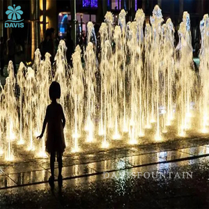 Esterno colorato Led luce terra asciutta fontana scintillante <span class=keywords><strong>acqua</strong></span> caratteristica decorazioni - Product Image 4
