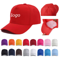 Casquette de baseball unisexe unie en polyester et coton, personnalisable avec logo brodé, ajustable, idéale pour événements et cadeaux (vente en gros)