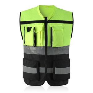 Service de découpe de logo personnalisé OEM pour marque privée à prix raisonnable ; Gilet de sécurité unisexe décontracté au design populaire - Imperméable - Product Image 2