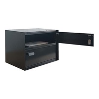 Boîte aux lettres murale en acier galvanisé, étanche, avec serrure à clé, grande capacité, design antivol pour la maison, le bureau et les colis sécurisés
