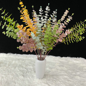 Flores Queyiyi, Hoja de Dinero Impresa en 3D, Planta Artificial Verde de 30cm-100cm, Decoración de Bodas, Arreglo para Sala de Estar - Product Image 4
